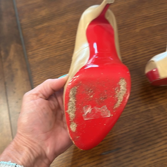 Christian Louboutin Heels Size 37.5=7.5 - Picture 4 of 6